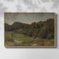 Landscape at Ljan, 1858 - Floater Framed Canvas Print