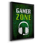 It's Game On IV - Modern Framed Canvas Print