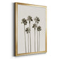 Palm Getaway - Modern Framed Canvas Print