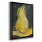 Urban Pear II - Modern Framed Canvas Print