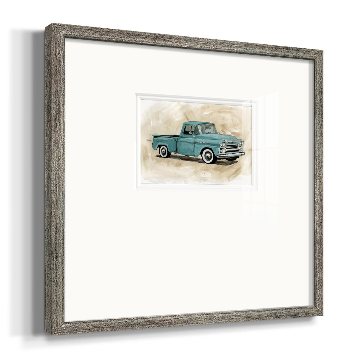 Pickup III Premium Framed Print Double Matboard