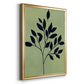 Earthly Botanical I - Modern Framed Canvas Print