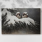 Dawn of Soft Linen Sleigh - Canvas Art Print