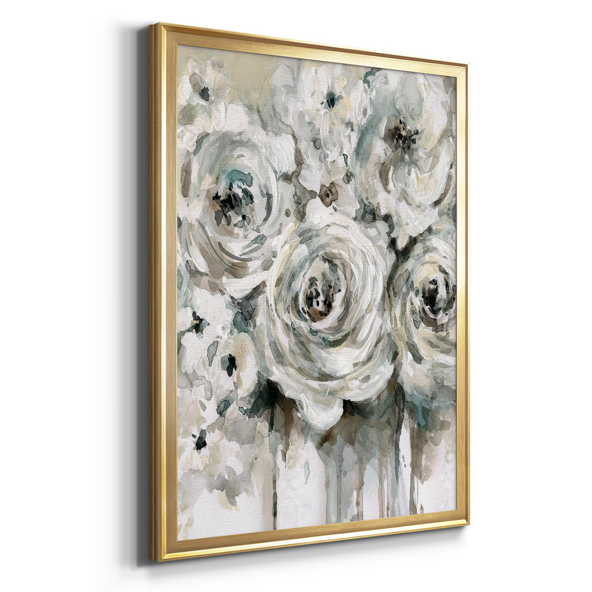 Soft Fragrance II - Modern Framed Canvas Print