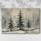 Sugar Whisper of Fir - Canvas Art Print