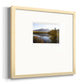 Low Light on Vermillion Premium Framed Print Double Matboard