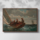 Breezing Up (A Fair Wind), 1873-1876 - Floater Framed Canvas Print