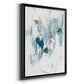 Ice Cavern II - Modern Framed Canvas Print