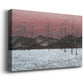 Sunset Snowfall II Premium Gallery Wrapped Canvas - Ready to Hang