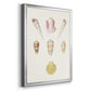 Pastel Knorr Shells I - Modern Framed Canvas Print