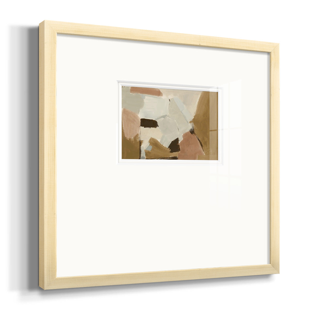 Almondine I Premium Framed Print Double Matboard