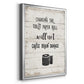 Changing the Roll - Modern Framed Canvas Print