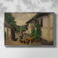 Visit to Grandmother, 1914 - Floater Framed Canvas Print
