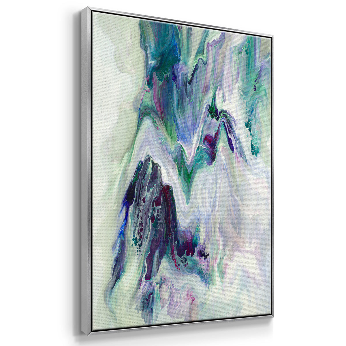 Wild River - Framed Premium Gallery Wrapped Canvas L Frame - Ready to Hang