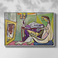 The Muse, 1935 - Floater Framed Canvas Print