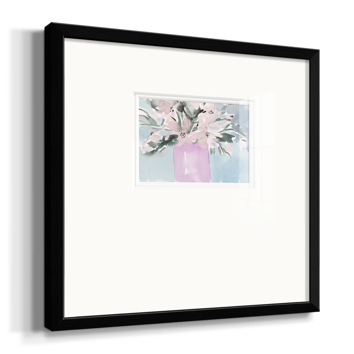 Broken Flowers II Premium Framed Print Double Matboard