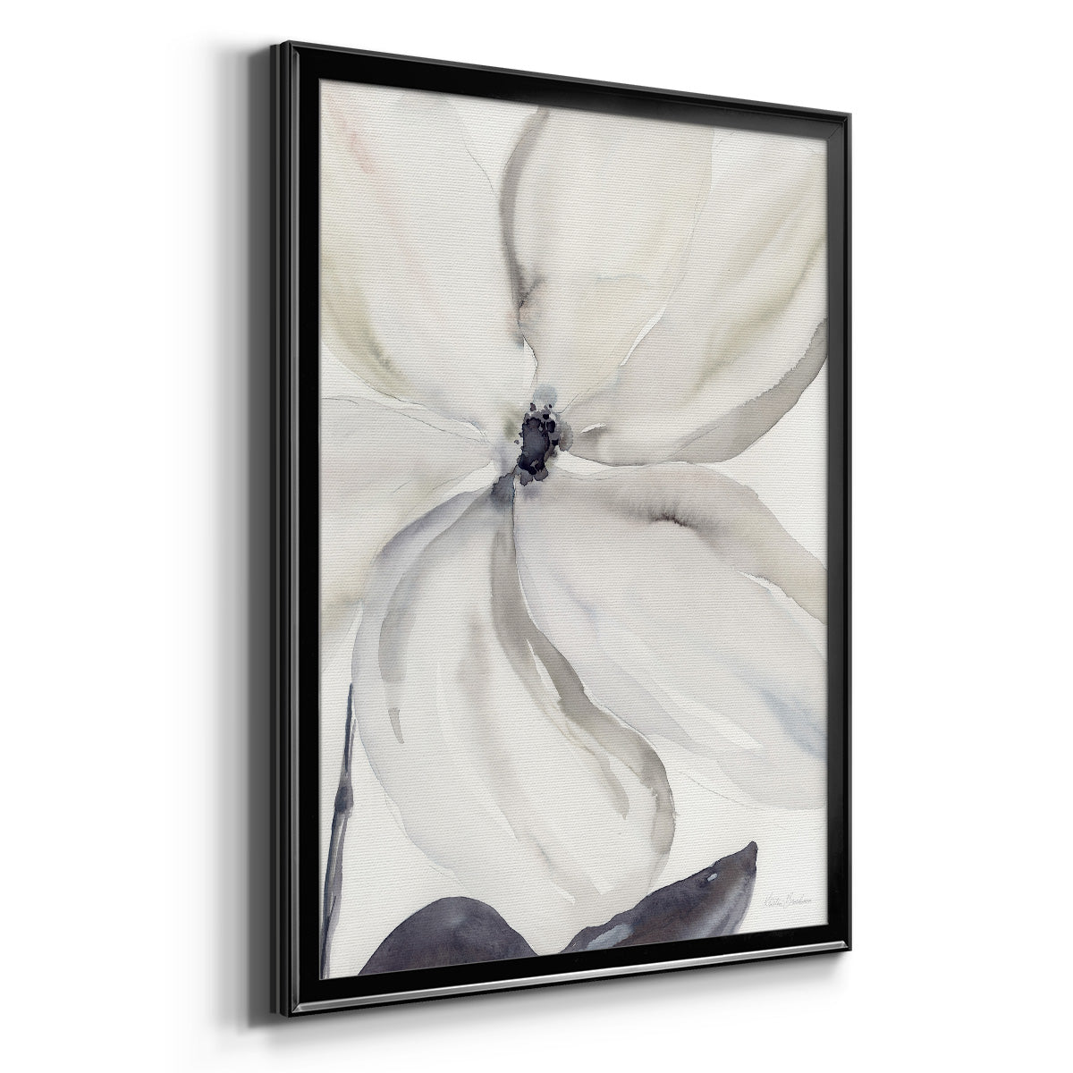 Daybreak Bloom I - Modern Framed Canvas Print