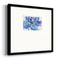 Fleur Bleue I Premium Framed Print Double Matboard