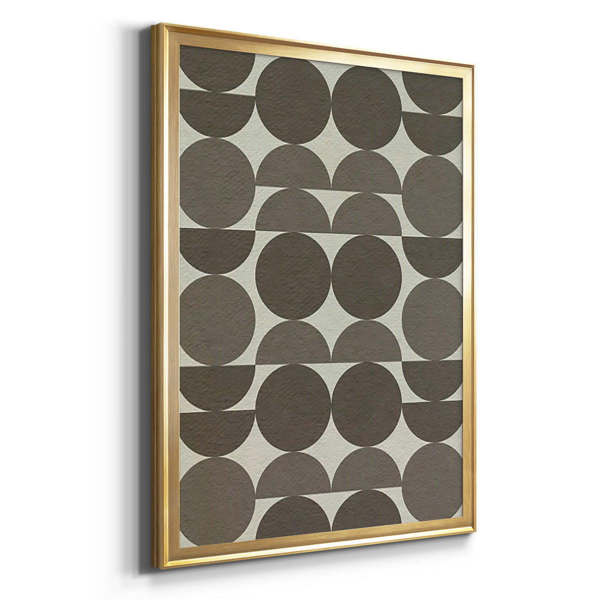 Neutral Subtle Shift II - Modern Framed Canvas Print