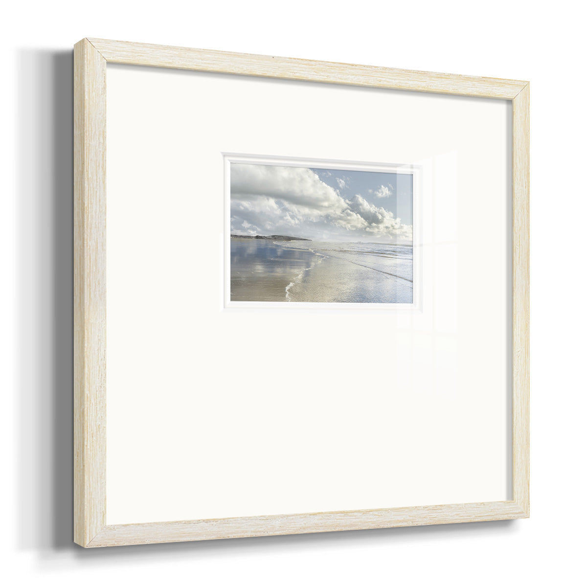 Infinity Beach Premium Framed Print Double Matboard