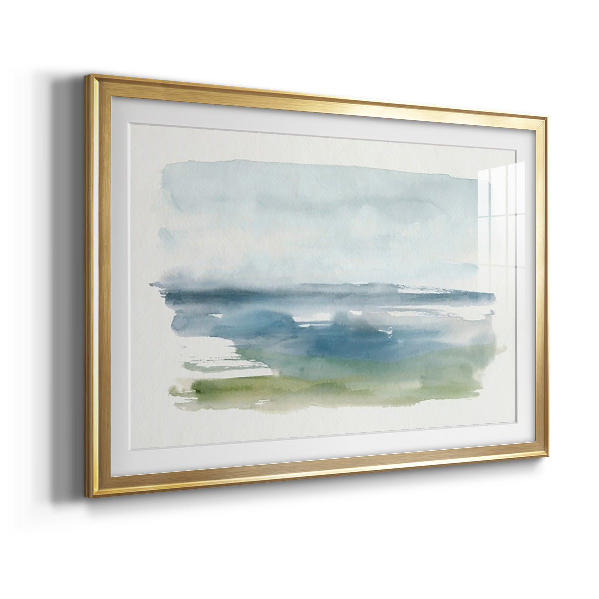 Coastline Splash IV Premium Framed Print - Ready to Hang