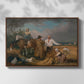 The Reapers, 1800 - Floater Framed Canvas Print