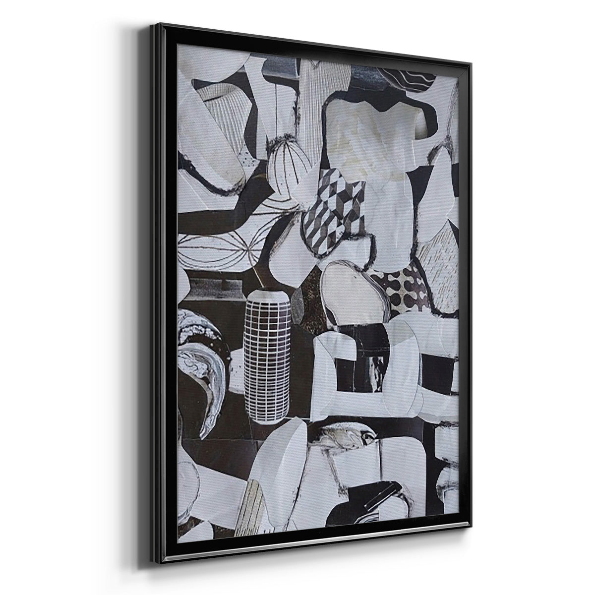 Beverlywood City Forms - Modern Framed Canvas Print