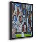 Chicago Grant Park - Modern Framed Canvas Print
