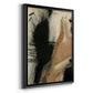 Baked Paintstrokes I - Modern Framed Canvas Print