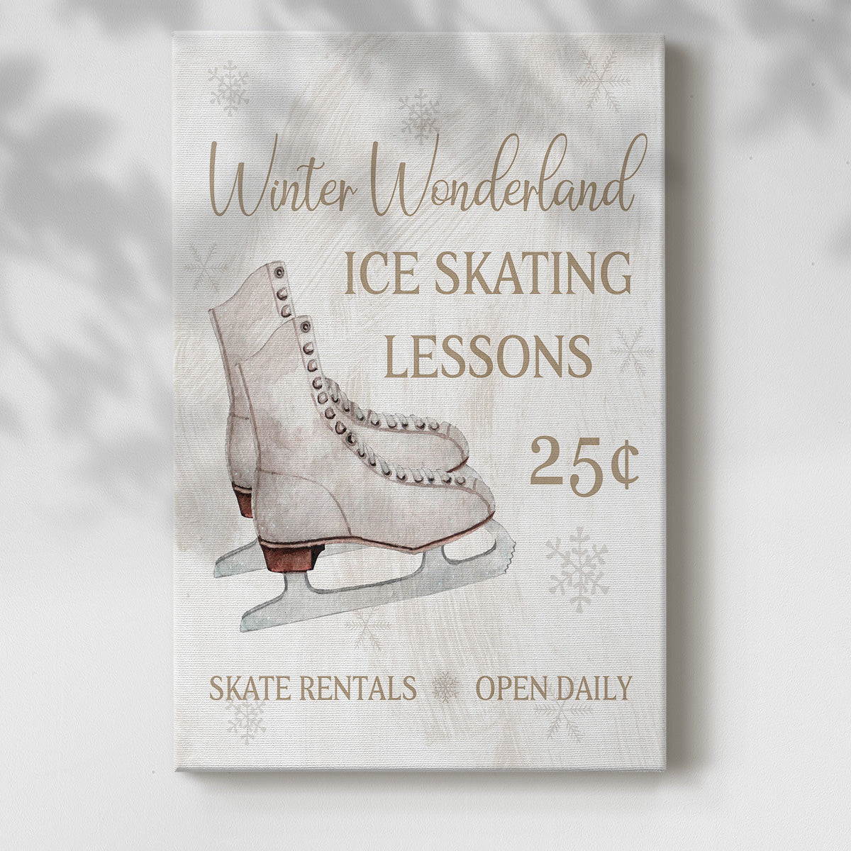 Skate Lessons - Gallery Wrapped Canvas