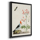 Bird in Habitat I - Modern Framed Canvas Print