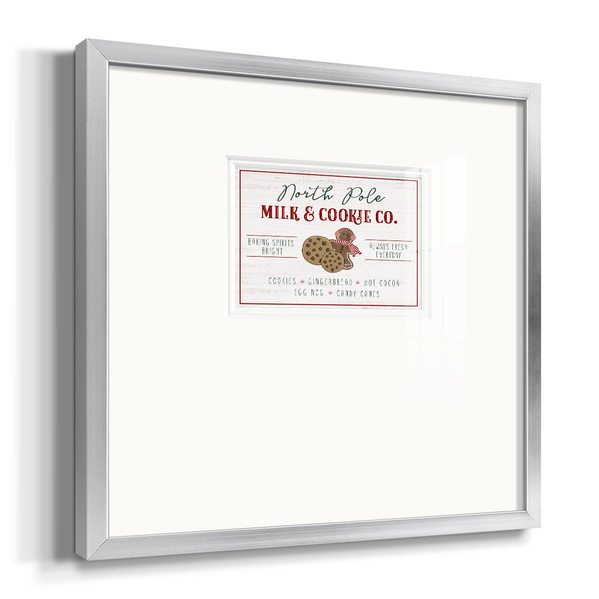 Milk and Cookie Co Premium Framed Print Double Matboard