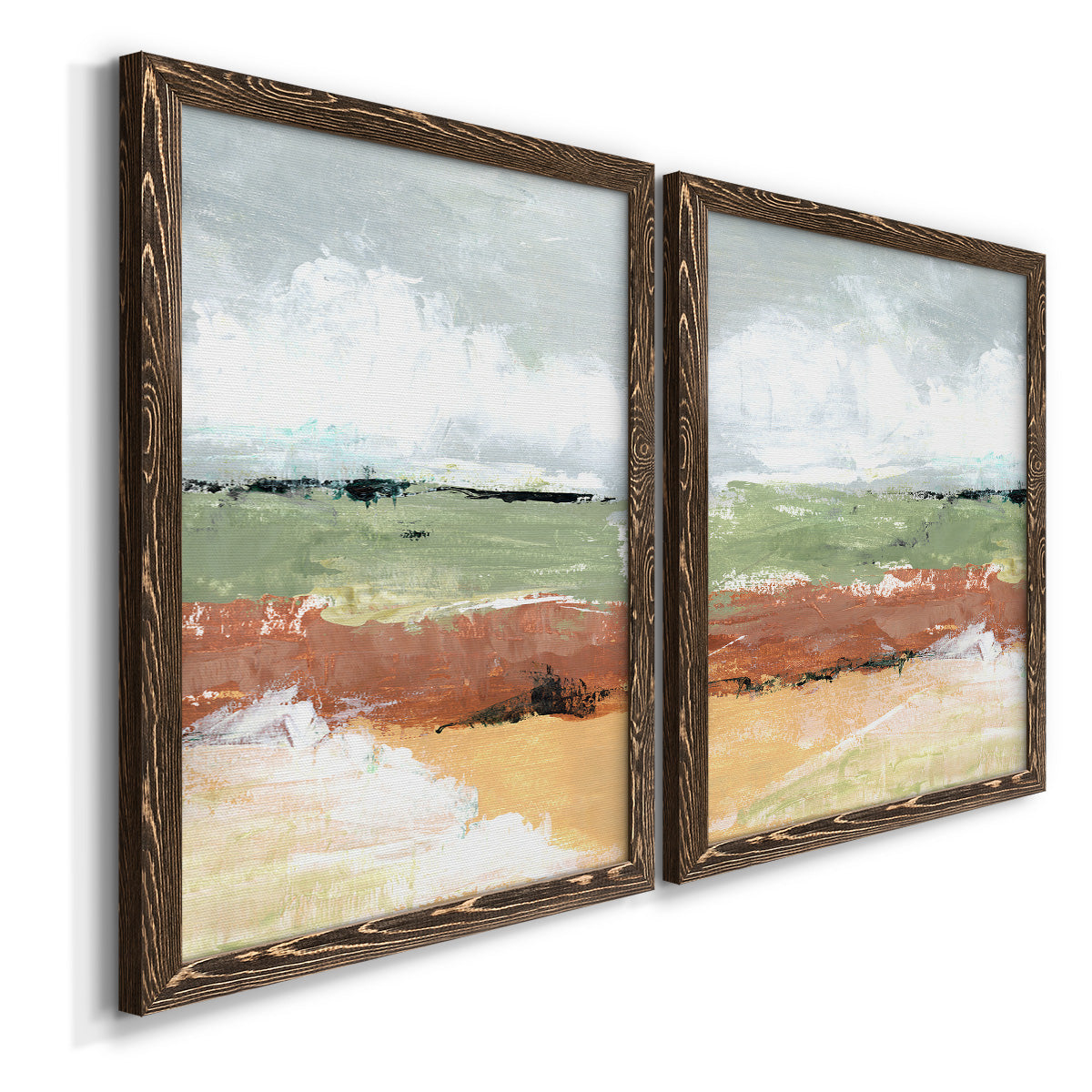 Quiet Prarie Grove I - Premium Framed Canvas - Ready to Hang