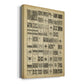 Encyclopediae VII Premium Gallery Wrapped Canvas - Ready to Hang