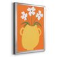 Modern Blooms II - Modern Framed Canvas Print