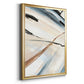 Dancing Wind Revisit II - Modern Framed Canvas Print