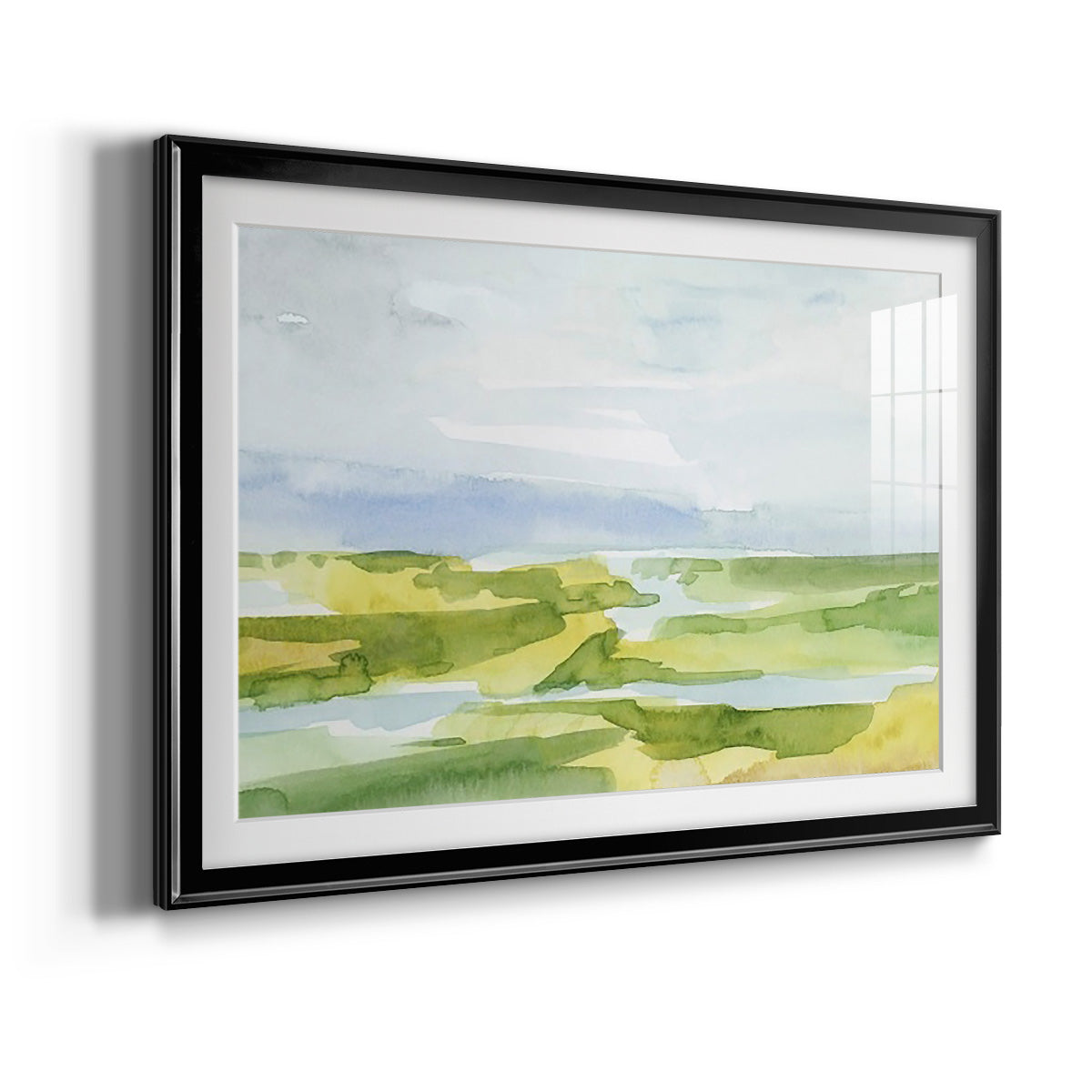 Watery Lowlands III Premium Framed Print - Ready to Hang