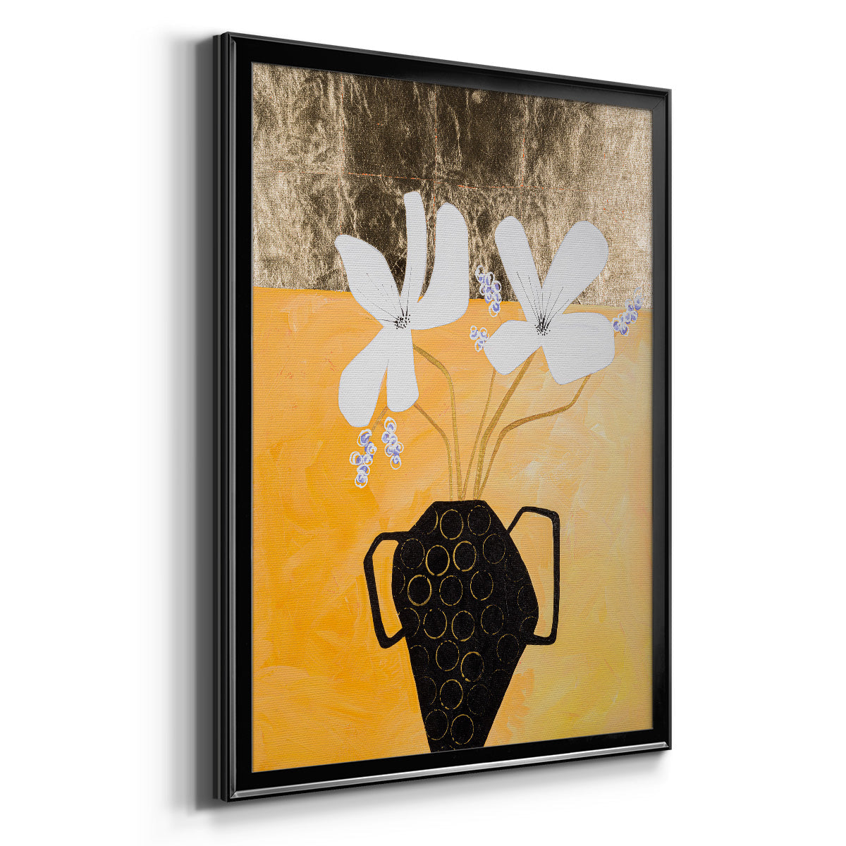 Enjoying the Company We Keep II - Modern Framed Canvas Print