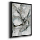 Marble Harmony - Modern Framed Canvas Print
