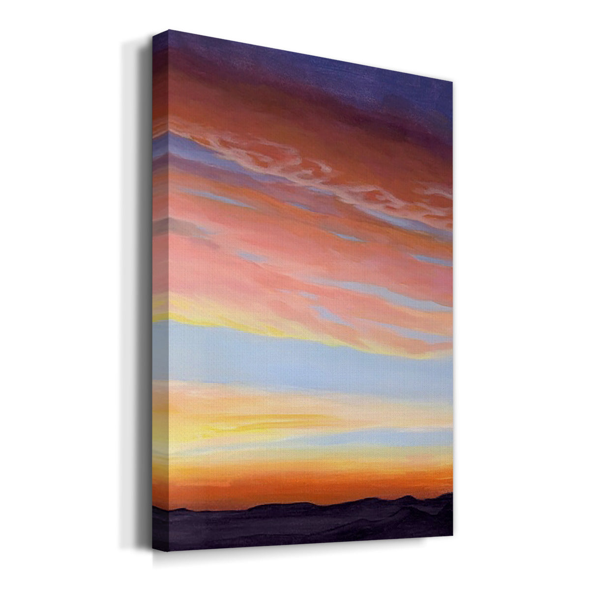 Ignited Dusk II - Canvas Art Print