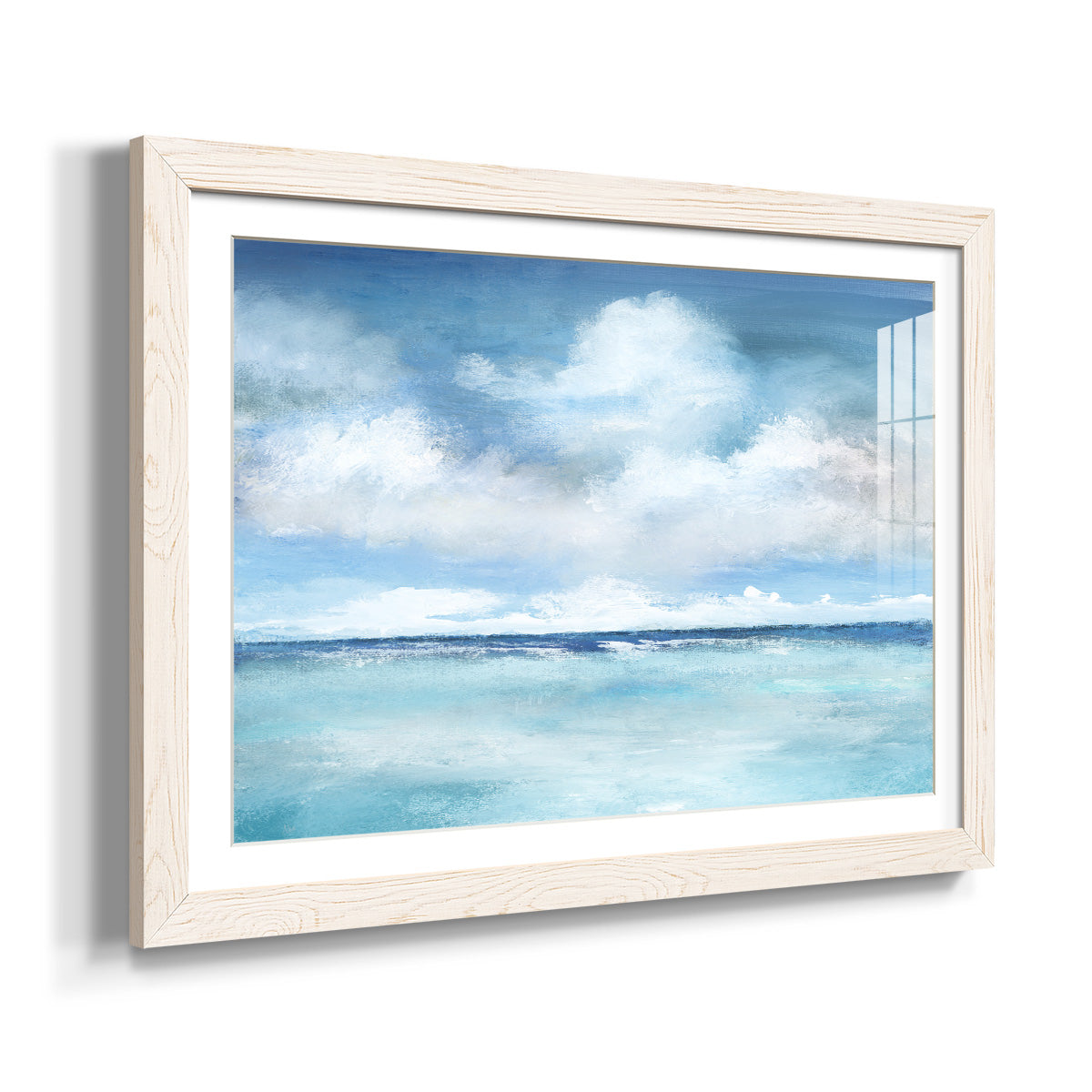Caribbean Clouds - Barnwood Framed Art Print