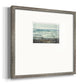 Coastal Reflection - Double Matboard Framed Print
