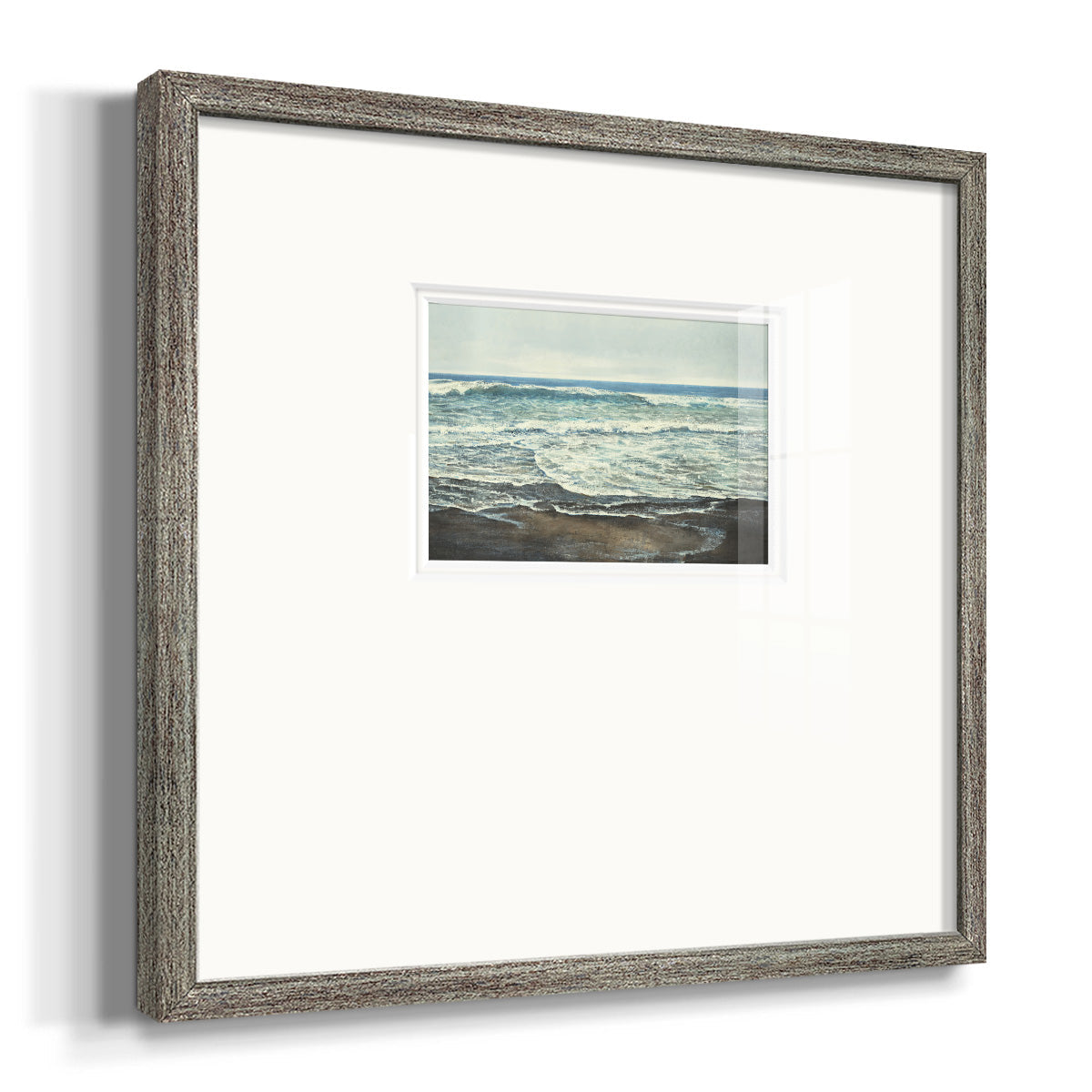 Coastal Reflection - Double Matboard Framed Print