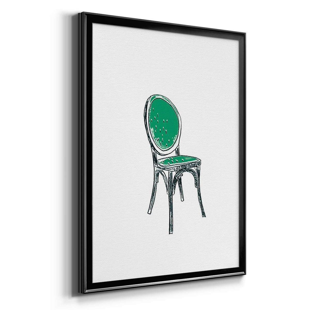 Take a Seat VIII - Modern Framed Canvas Print