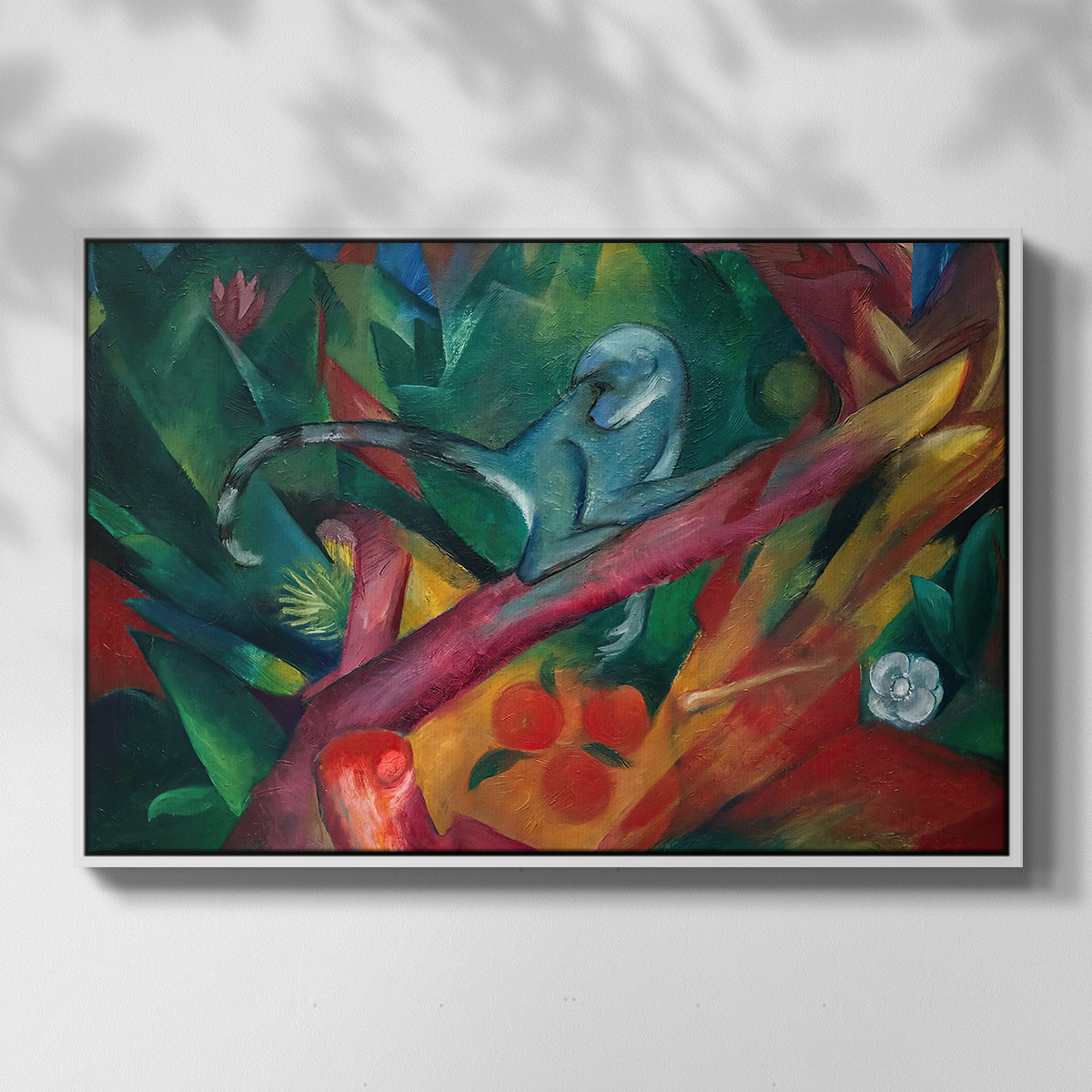 The Monkey, 1912 - Floater Framed Canvas Print