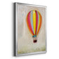 Lucky Hot Air Balloon -  Framed Canvas Print