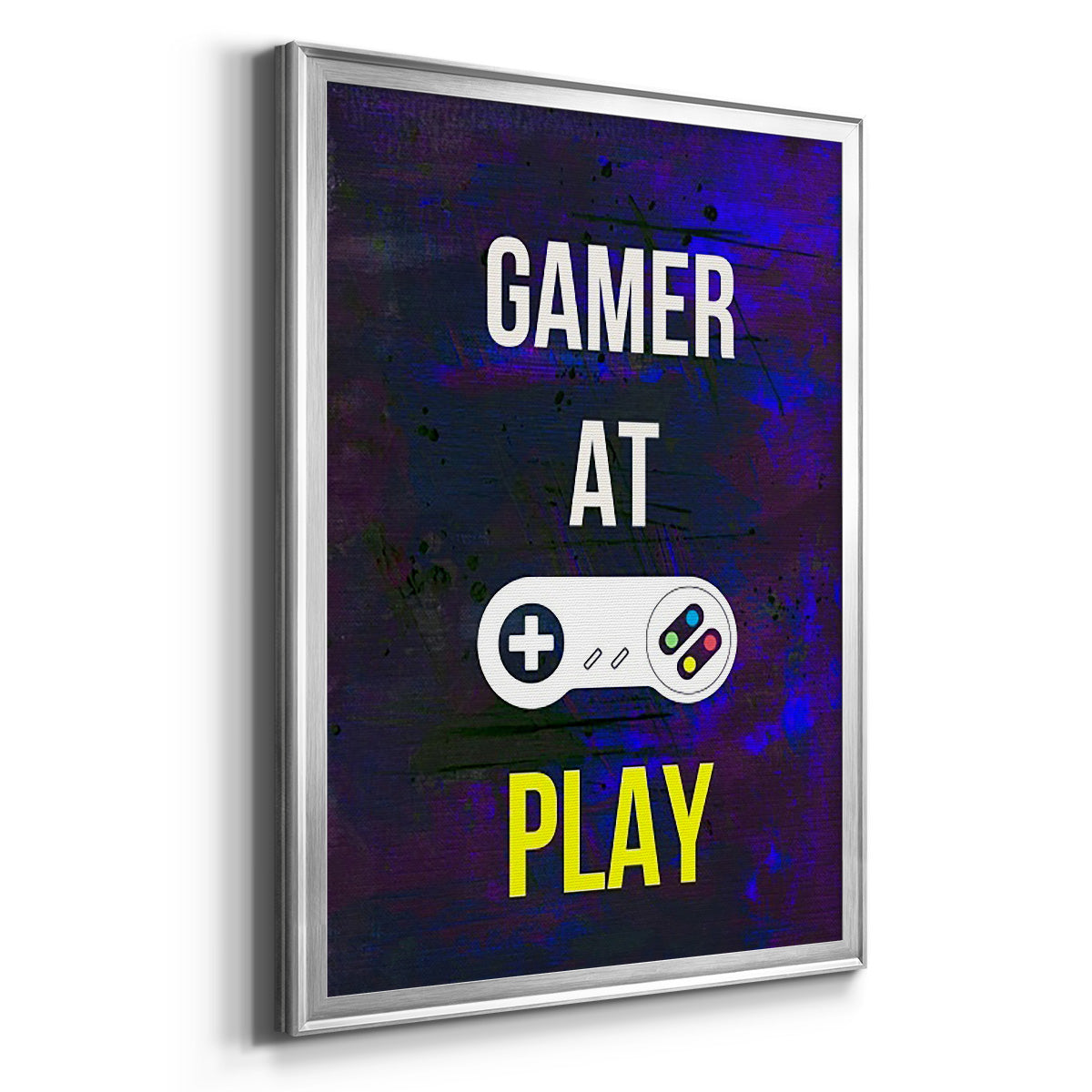 Gamer at Play VI - Modern Framed Canvas Print