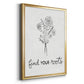 Find Your Roots Sketch - Modern Framed Canvas Print
