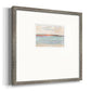 Sienna Horizon I Premium Framed Print Double Matboard