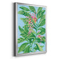 Tropical Shell Ginger II - Modern Framed Canvas Print